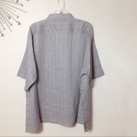 Gachu Linen Short Sleeve Shirt - 4XL - Picture 5 of 8